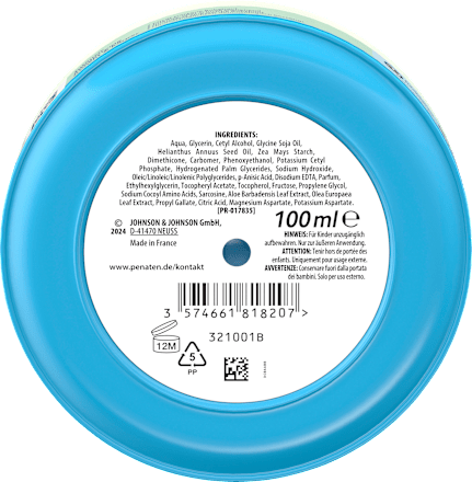 Baby Pflegecreme Gesicht & Körper intensiv  Penaten