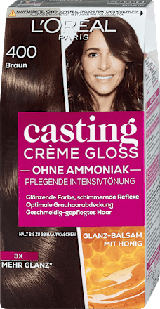 Pflegende Intensivtönung - Nr. 400 Braun L'ORÉAL PARiS CASTING Crème Gloss