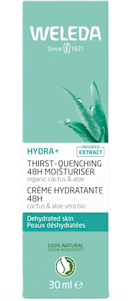 Crema viso idratante Hydra+ Cactus & Aloe Vera WELEDA
