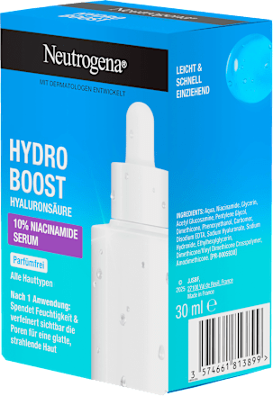 Serum Hydro Boost 10% Niacinamide Neutrogena