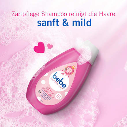 Kinder Shampoo Glanz bebe Zartpflege