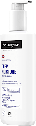 Bodylotion Deep Moisture Sensitive parfümfrei Neutrogena