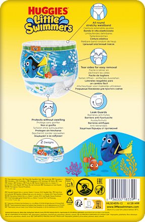 Schwimmwindeln, Gr. 3-4 (7-15 kg) Huggies Little Swimmers
