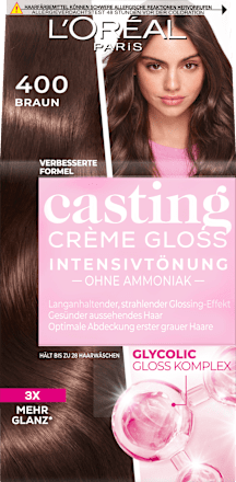 Intensivtönung 400 Braun L'ORÉAL PARiS CASTING Crème Gloss