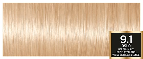 Farba do włosów 9.1 OSLO Bardzo Jasny Popielaty Blond L'ORÉAL PARiS PRÉFÉRENCE