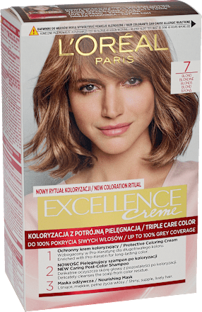 Farba do włosów 7 Blond L'ORÉAL PARiS EXCELLENCE Creme