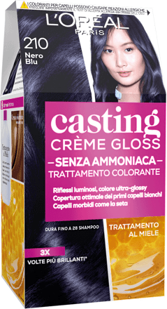 Trattamento colorante Nero Blu 210 L'ORÉAL PARiS CASTING Crème Gloss