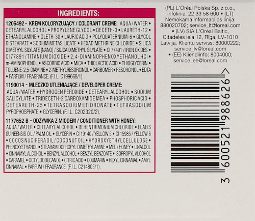 Farba do włosów 613 Mroźne mochaccino L'ORÉAL PARiS CASTING Crème Gloss