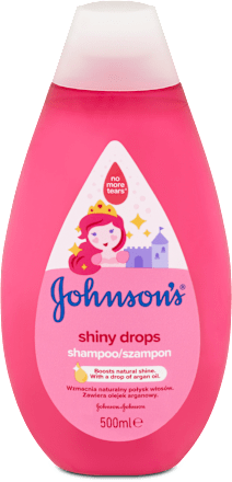 Detský šampón na vlasy Shiny Drops Johnson's baby