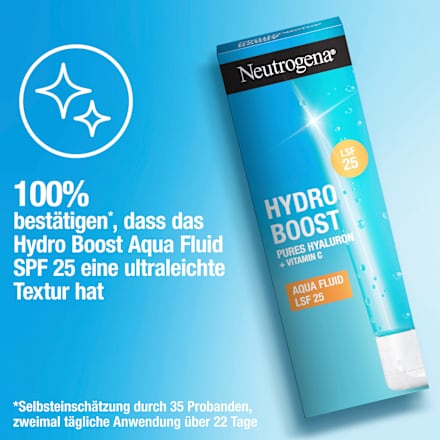 Gesichtsfluid Hydro Boost Aqua LSF 25 Neutrogena