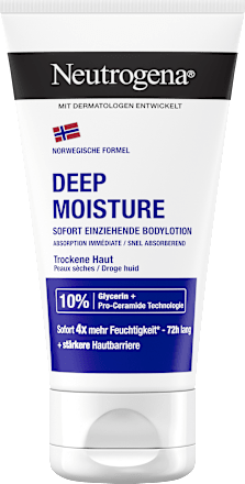 Bodylotion Deep Moisture, trockene Haut, Reisegröße Neutrogena