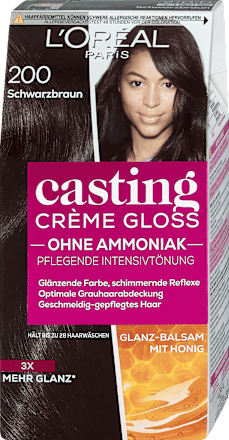 Boja za kosu – 200 Schwarzbraun L'ORÉAL PARiS CASTING Crème Gloss