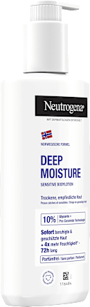 Bodylotion Deep Moisture Sensitive parfümfrei Neutrogena