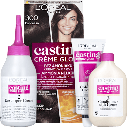 Vopsea păr 300 şaten inchis L'ORÉAL PARiS CASTING Crème Gloss