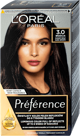 Boja za kosu Braisilia 3.0 Dark Brown L'ORÉAL PARiS PRÉFÉRENCE