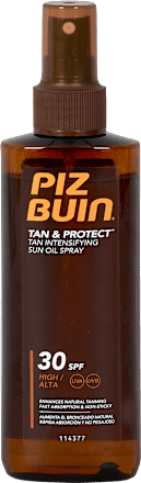 Olje v spreju za sončenje in intenzivnejšo porjavitev Tan & Protect, ZF 30 PIZ BUIN