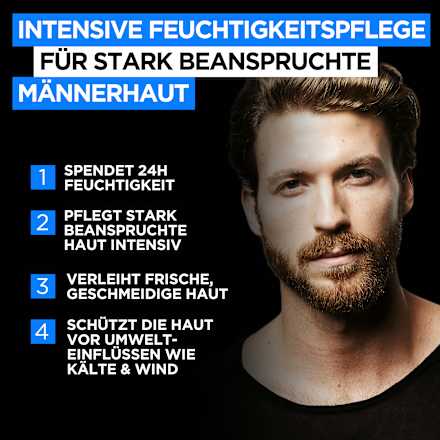 Gesichtscreme Hydra Intensive, Feuchtigkeitscreme 24h Frische & Pflege L'ORÉAL PARiS MEN EXPERT