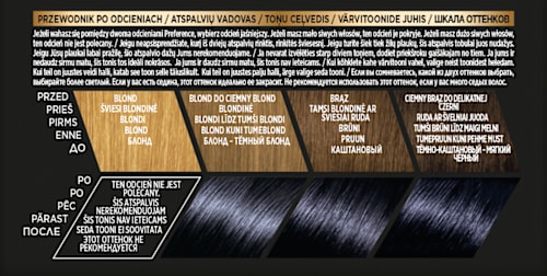 Farba do włosów P12 SEOUL Intensywna Granatowa Czerń L'ORÉAL PARiS PRÉFÉRENCE