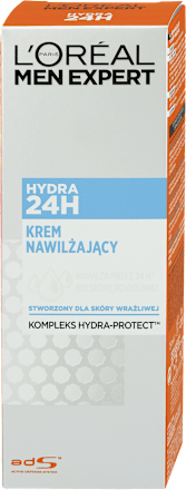 Krem nawilżający skóra wrażliwa Hydra 24H L'ORÉAL PARiS MEN EXPERT