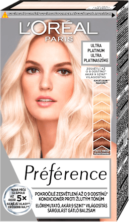 barva na vlasy Ultra Platinum L'ORÉAL PARiS PRÉFÉRENCE