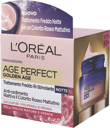 Trattamento ricco fortificante viso notte Age Perfect Golden Age L'ORÉAL PARiS