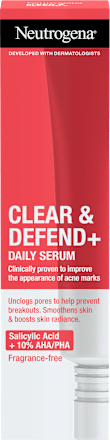 Ser zilnic pentru prevenirea acneei de față Neutrogena