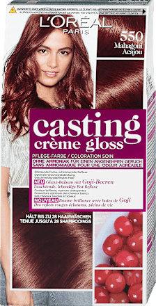Pflege-Farbe - Nr. 550 Mahagoni L'ORÉAL PARiS CASTING Crème Gloss