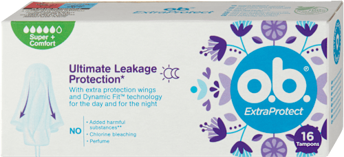 ExtraProtect Ultimate Leakage Protection tampóny Super + Comfort o.b.