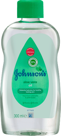 Бебешко олио с алое вера  Johnson's baby