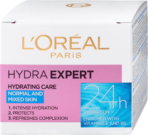 Крем за лице за нормална и смесена кожа Hydra Expert L'ORÉAL PARiS