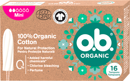 Organic Mini- tamponi o.b.