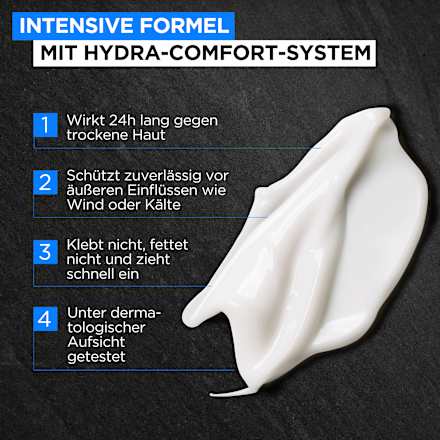 Gesichtscreme Hydra Intensive, Feuchtigkeitscreme 24h Frische & Pflege L'ORÉAL PARiS MEN EXPERT