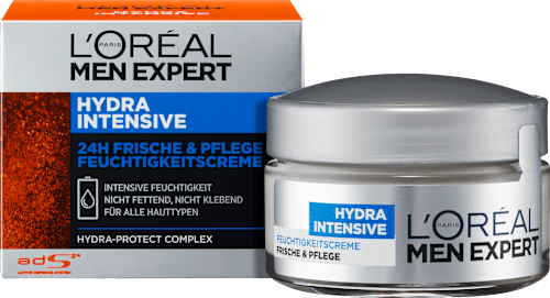 Gesichtscreme Hydra Intensive, Feuchtigkeitscreme 24h Frische & Pflege L'ORÉAL PARiS MEN EXPERT