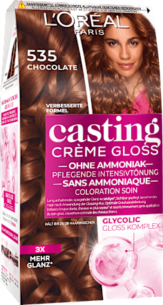 Intensivtönung 535 Chocolat L'ORÉAL PARiS CASTING Crème Gloss