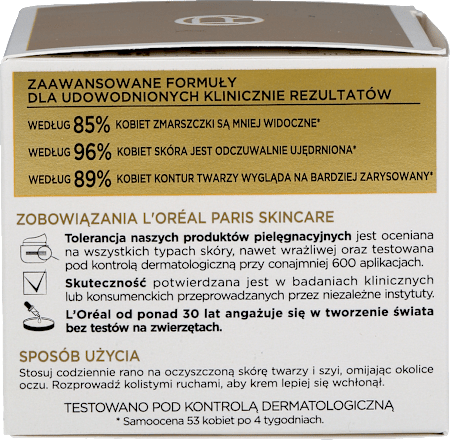Krem przeciwzmarszczkowy ujędrniający na dzień 50+Ekspert Wieku L'ORÉAL PARiS