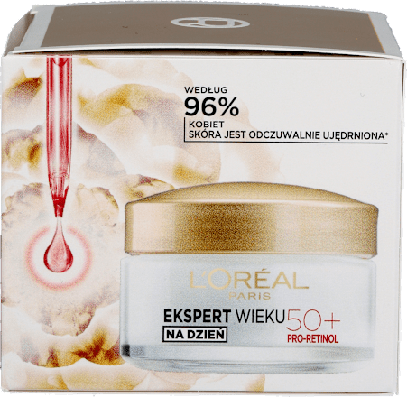 Krem przeciwzmarszczkowy ujędrniający na dzień 50+Ekspert Wieku L'ORÉAL PARiS