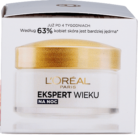 Krem przeciwzmarszczkowy ujędrniający na noc 50+ Ekspert Wieku L'ORÉAL PARiS