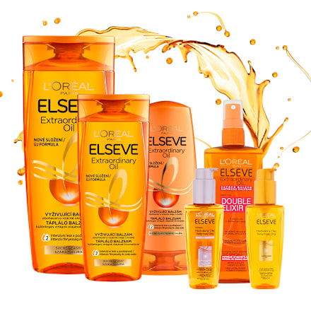 Hodvábny vyživujúci olej na vlasy L'ORÉAL PARiS ELSEVE