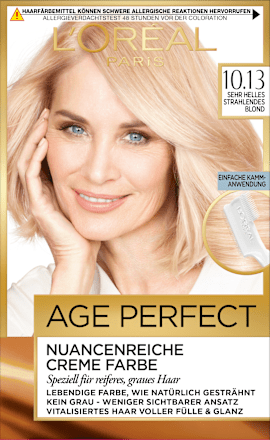 Haarfarbe Age Perfect 10.13 Sehr helles strahlendes Blond L'ORÉAL PARiS AGE PERFECT