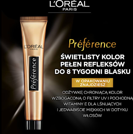 Farba do włosów 11.21 MOSCOW Ultrajasny Chłodny Perłowy Blond L'ORÉAL PARiS PRÉFÉRENCE