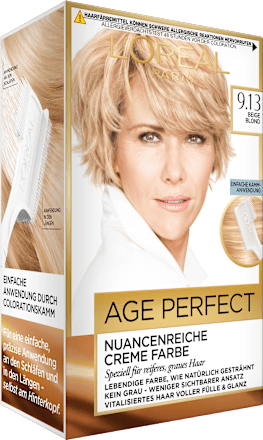 Haarfarbe Age Perfect 9.13 Beige Blond L'ORÉAL PARiS AGE PERFECT