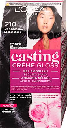 Hajszínező, kékesfekete 210 L'ORÉAL PARiS CASTING Crème Gloss
