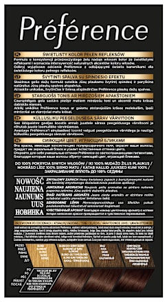 Farba do włosów 4.15 CARACAS Intensywny Głęboki Brąz L'ORÉAL PARiS PRÉFÉRENCE