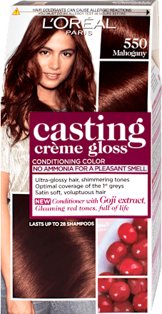 Боя за коса без амоняк, Nr.550 Mahogany L'ORÉAL PARiS CASTING Crème Gloss