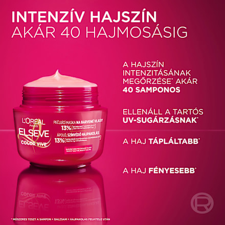 Krémpakolás Color Vive, festett hajra L'ORÉAL PARiS ELSEVE