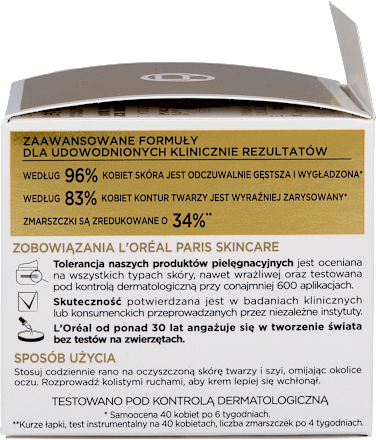 Krem przeciwzmarszczkowy odbudowujący na dzień 60+ Ekspert Wieku L'ORÉAL PARiS