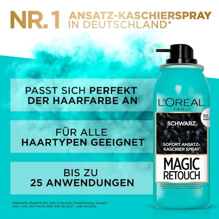 Ansatzspray Schwarz L'ORÉAL PARiS MAGIC RETOUCH