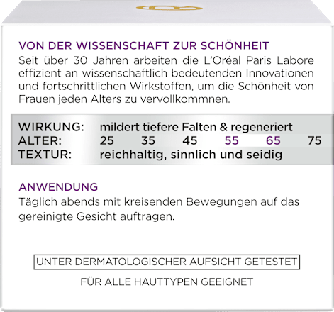 Anti Falten Gesichtscreme Nacht L'ORÉAL PARiS