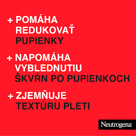 Čistiaci pleťový gél proti akné Clear & Defend+ Neutrogena
