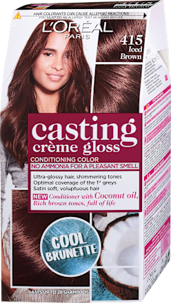 Boja za kosu – 415 leed Brown L'ORÉAL PARiS CASTING Crème Gloss